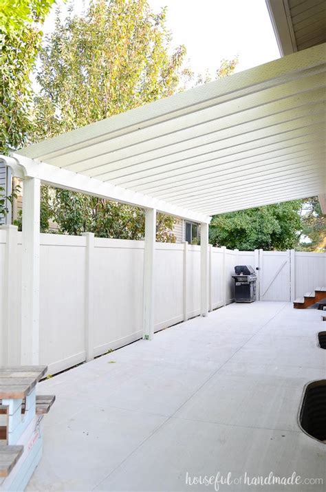 What is the use of a pergola? Build a Patio Pergola attached to the House - a Houseful ...