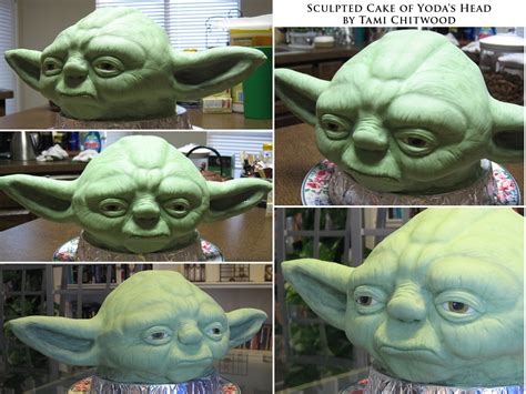 Yoda Head Cake Star Wars Fan Art 14582181 Fanpop