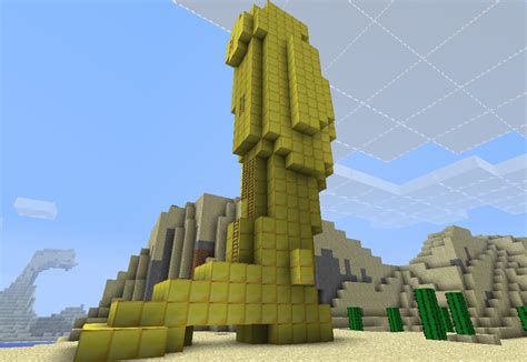 Golden Statue Screenshots Show Your Creation Minecraft Forum