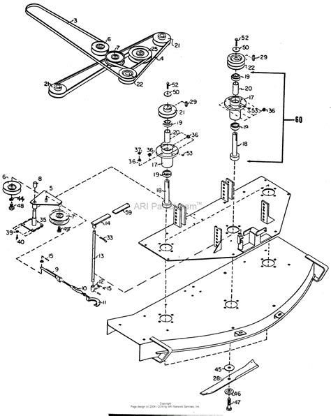Toro 08 18be01 5018 Dixie Chopper Zrt 1985 Parts Diagram For Mower