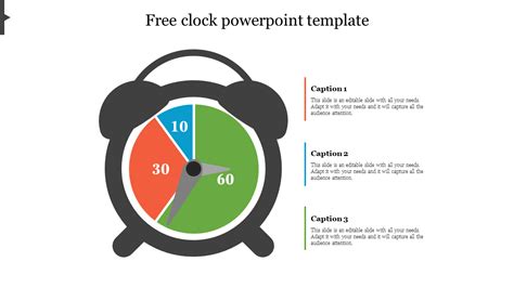 Download Free Clock Powerpoint Template Presentation