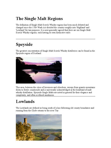 We list our favorite malts by region for. The Single Malt Regions | Scotch Whisky | Scottish Highlands