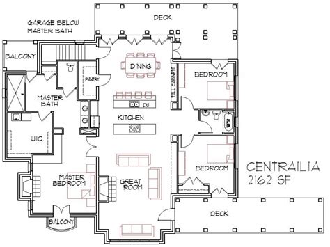 Small Modern Open Concept House Plans Floor Area That Can Be Built In