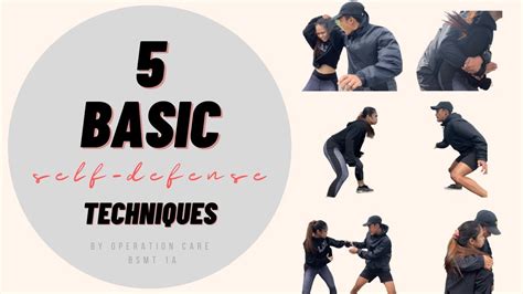 5 Basic Self Defense Techniques That You Should Know Youtube