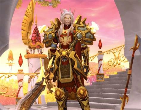 Paladin Transmog World Of Warcraft Characters Blood Elf Warcraft Art