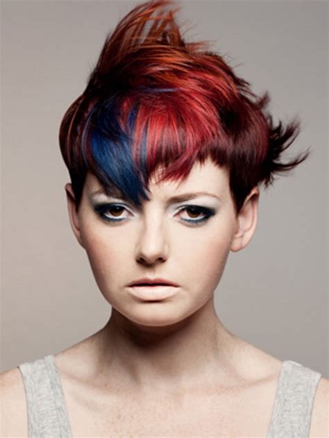 Elegant Punk Hairstyles Color Trends Hairstyles