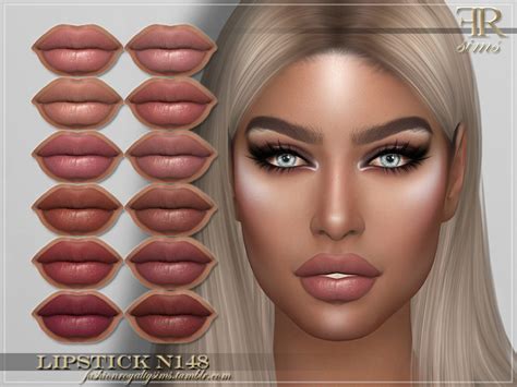 The Sims Resource Lipstick N148