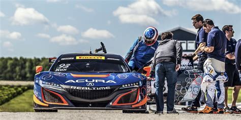 Acura Nsx Gt3 First Drive Acura Nsx Race Car Review