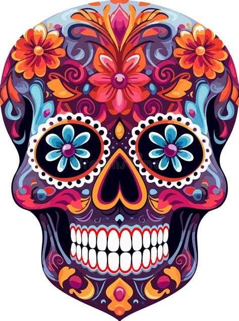 Sugar Skulls Day Of The Dead Skull Dia De Los Muertos Mexican Sugar