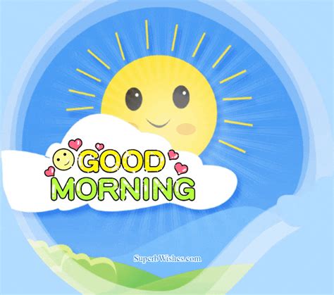 Cute Good Morning Sunshine Animated 