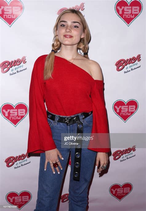 Actress Meg Donnelly Attends Ysbnow Holiday Dinner And Toy Drive At News Photo Getty Images