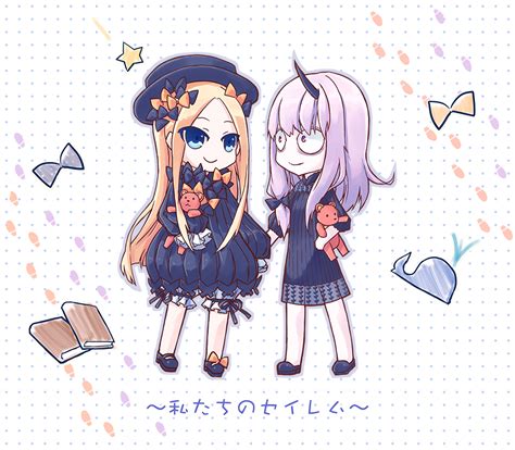 Abigail Williams And Lavinia Whateley Fate And 1 More Drawn By Hidari