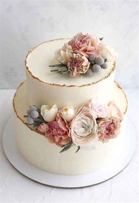 Single Wedding Cake Designs