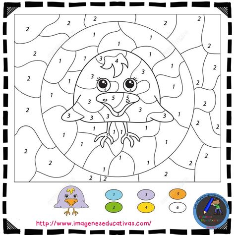 Colorear por números (15) – Imagenes Educativas