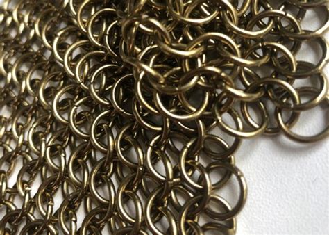Advantage:1.taiwan delta plc control and touch screen more stable.more technical parameters (such as speed,mesh size)can. Different Color Chain Mail Wire Mesh Stainless Steel Ring ...