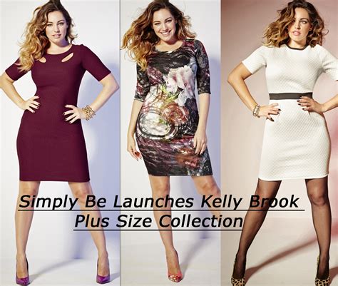 Simply Be Launches The Sexy And Chic Kelly Brook Plus Size Collection