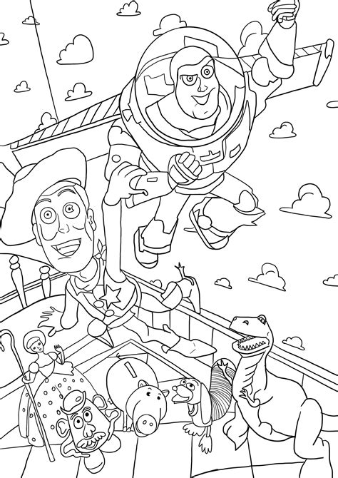 Toy Story Coloring Pages Toy Story Coloring Pages Cartoon Coloring