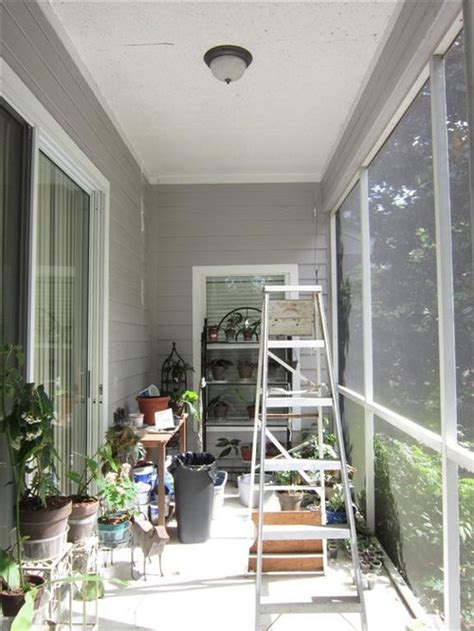 It even works to find the joists up in your ceiling too! Finding Joists in Porch Ceiling for Plant Hooks