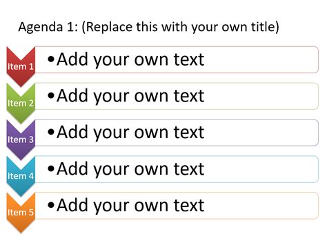 agenda powerpoint template  word templates