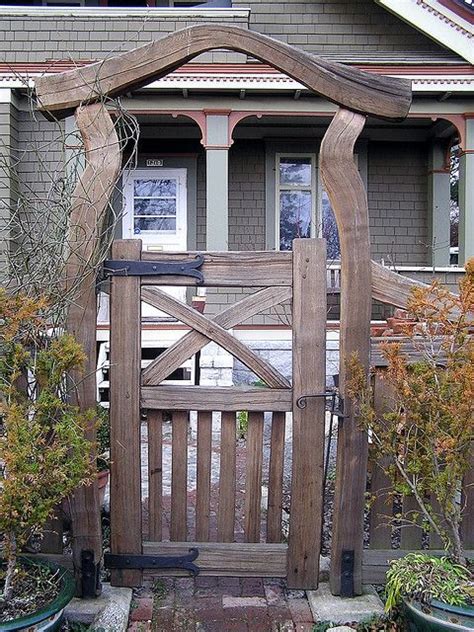 Funky Arbour Garden Structures Cedar Arbor Wood Gate