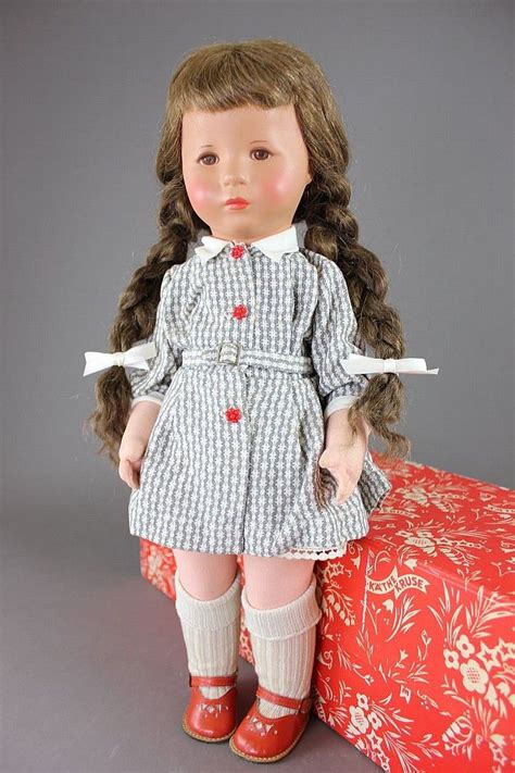 18 Vintage Kathe Kruse Doll In Box Monica Xii 1960 Us Zone Kathe Kruse Dolls Doll Clothes