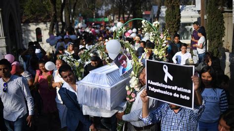 Fotos Despiden En Funeral A Fátima La Niña De 7 Años Asesinada En