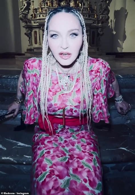 Madonna Looks Ageless As She Rolls Back The Years With A Jam Session On The Sicilian