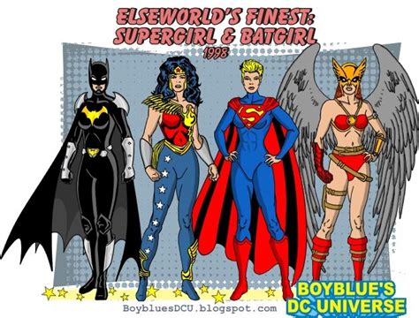 Elseworlds Finest Supergirl Batgirl Wonder Woman Hawkwoman Supergirl