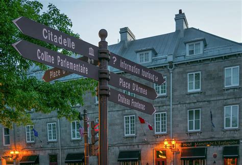 Quebec City Signs Photograph By Aaron Geraud Pixels