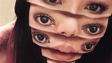 Extreme Optical Illusion Makeup By Mimi Choi Video Graveravens