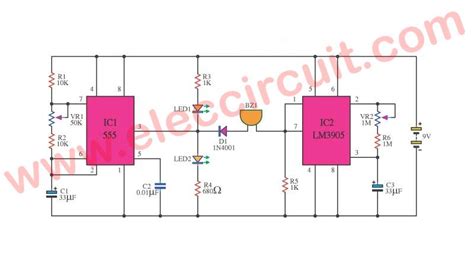 How Does Ne Timer Circuit Works Datasheet Pinout Eleccircuit Com Circuit Timer