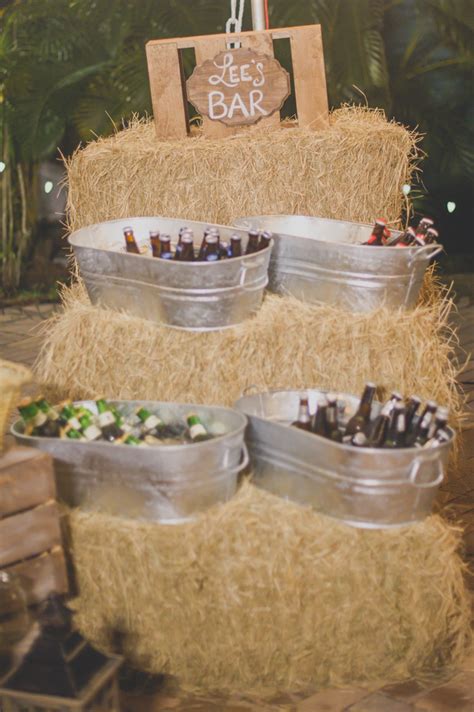 It can be anything from a full sit down dinner to just snacks. Simple, Elegant Country Wedding - Rustic Wedding Chic