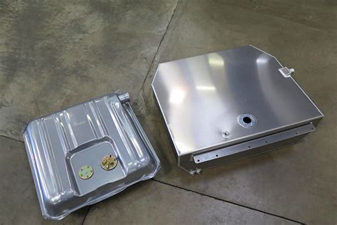 Installing A 29 Gallon Aluminum Fuel Tank In A 1955 1957 Chevy Bel Air