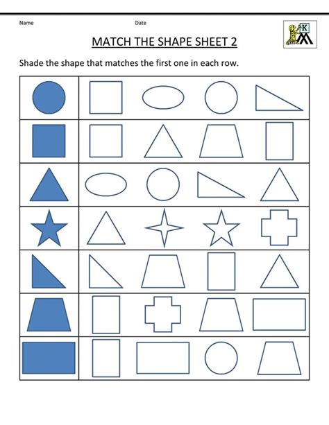 Preschool Math Worksheets Free K5 Worksheets In 2020 Shapes