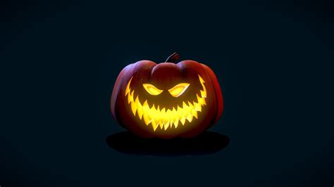 Halloween Pumpkin Download Free 3d Model By Monsieurmo 4484260