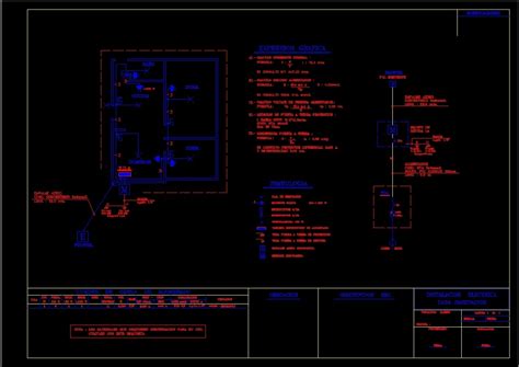 Electrical Schematic For Basic Housing Dwg Block For Autocad Designs Cad