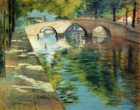 Reflections (aka Canal Scene), 1885 - William Merritt Chase - WikiArt.org