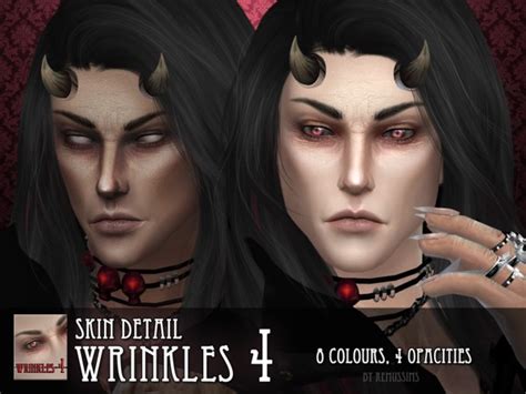 Wrinkles 4 For Males By Remussirion At Tsr Sims 4 Updates