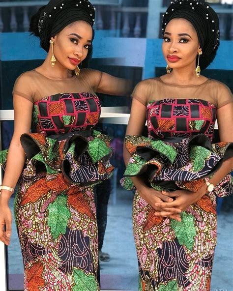 Gorgeous Ankaracollections Asoebi Combination Fashion African
