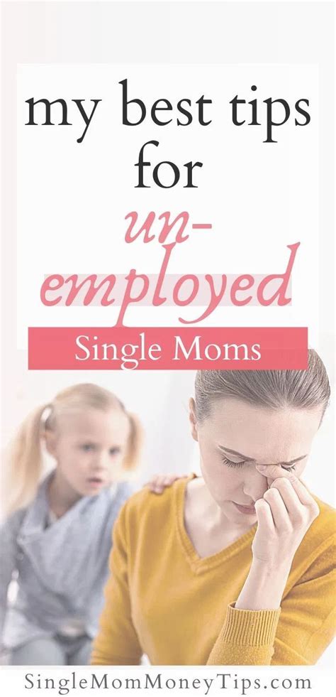 How To Survive Unemployed As A Single Mom In Best Money Saving Tips Single Mom Money