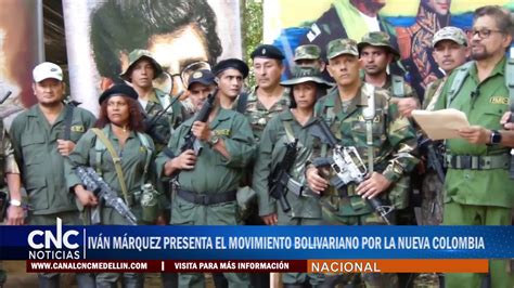 Luciano marín arango inició como profesor de biología en en los años 70, luego se convirtió en el número dos de las farc. IVÁN MÁRQUEZ PRESENTA EL MOVIMIENTO BOLIVARIANO POR LA ...