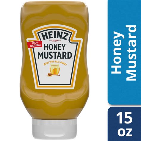Heinz Honey Mustard 15 Oz Bottle