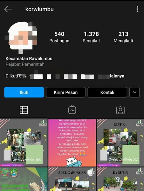 Perlu diingat, untuk mengupload foto yang bisa digunakan sebagai foto profil dalam aplikasi zoom maksimal ukuran nya adalah 2 mb. Profil IG Kecamatan Rawalumbu Bekasi Diganti Foto Syur, Pemkot Lapor Kominfo