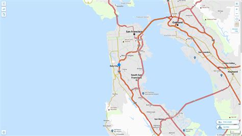 Daly City California Map