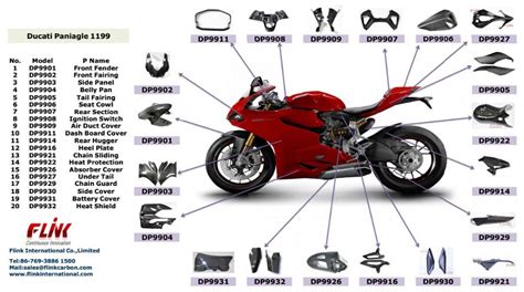 Motorcycle Carbon Fiber Parts Body Parts For Ducati Paniage Buy Paniage