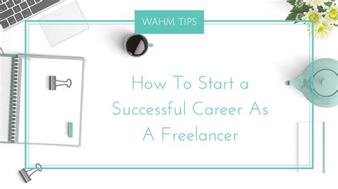 How To Start A Successful Career As A Freelancer The Happy Work At