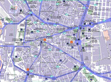 Map Of Madrid Travelsmapscom