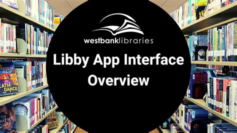 Libby App Interface Overview Youtube