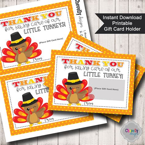instant download turkey t card printable thanksgiving etsy