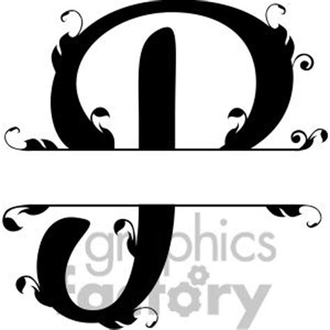 Download 10 best Split letters images on Pinterest | Monogram, Silhouettes and Silhouette cameo